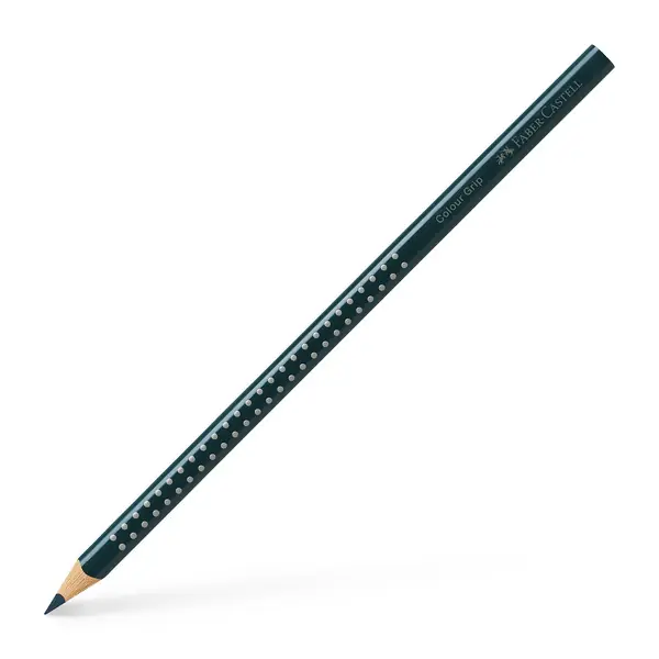 Weekendaanbieding Faber Castell Kleurpotlood Grip - 58 helkobaltgroen