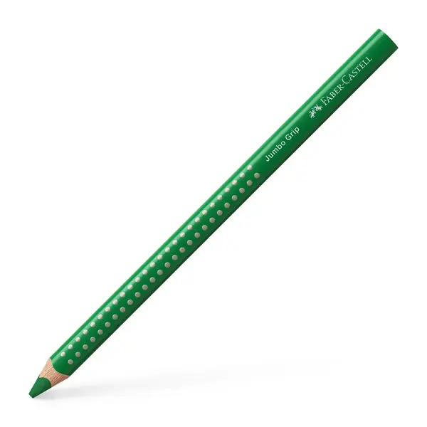 Faber Castell Kleurpotlood Jumbo Grip - 63 smaragdgroen Gecertificeerd