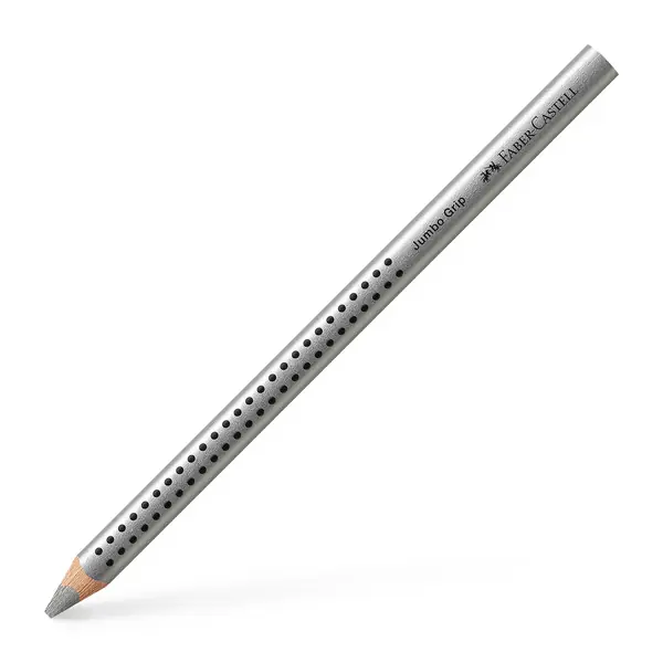 Faber Castell Kleurpotlood Jumbo Grip - 82 zilver Op = Op