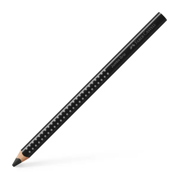 Faber Castell Kleurpotlood Jumbo Grip - 99 zwart Hoge Kwaliteit