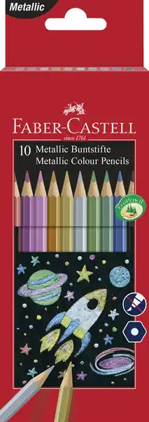 Faber Castell Kleurset metallic kleuren Korting