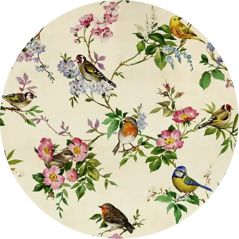 Noordwand Komar Dots Behangcirkel Bird Party - D1-100 Veilige Betaling