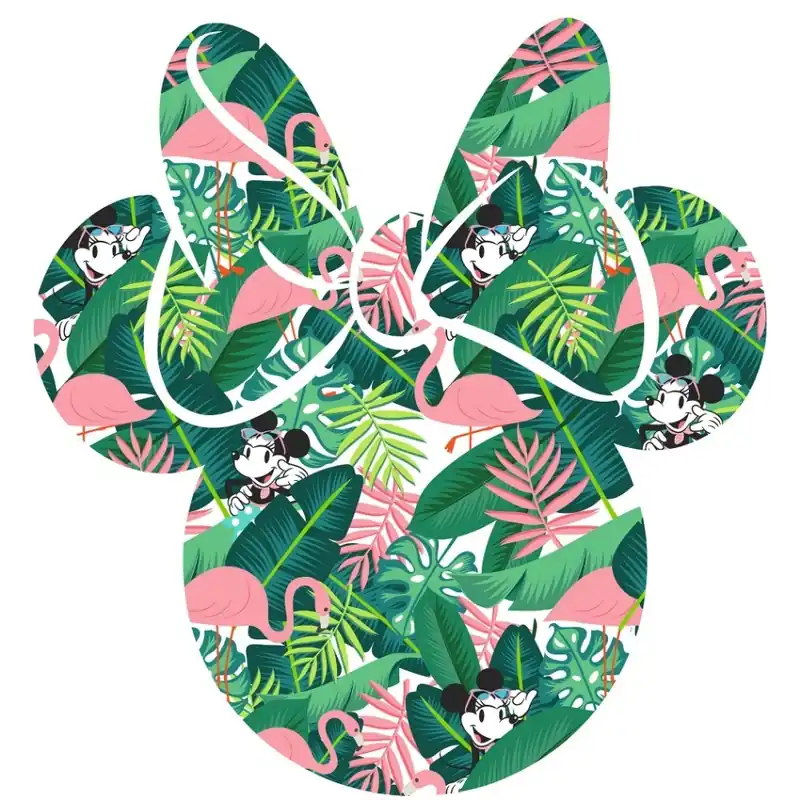 Seizoensaanbieding Noordwand Komar Dots Behangcirkel Disney - Minnie Mouse - Head - DD1-009