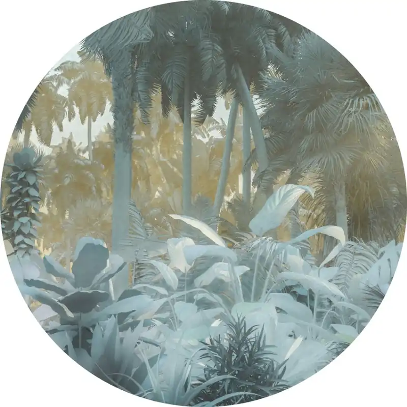 Voordeelprijs Komar Dots; Komar Home Behangcirkel Exotic Jungle - D1-047