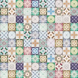 Komar Infinity 2 Fotobehang Marrakech Mosaik - IF4-063 Exclusieve Aanbieding