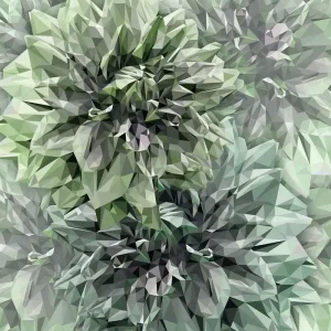 Noordwand Komar Ink Fotobehang Emerald Flowers - INX6-036 Hete Deal