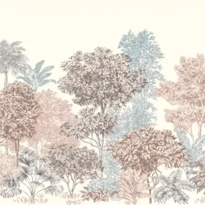 Noordwand Komar Ink Fotobehang Painted Trees - INX8-024 Actieprijs