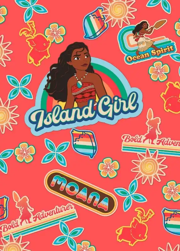Premium Komar Into Adventure Fotobehang Disney - Moana Island Girl - IADX4-016