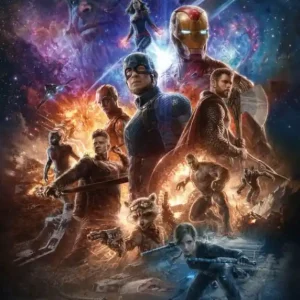 Koop Online Komar Into Adventure Fotobehang Marvel - Avengers - Battle of Worlds - IADX4-078