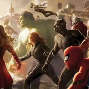 Veilige Betaling Komar Into Adventure Fotobehang Marvel - Avengers - Final Battle - IADX10-077