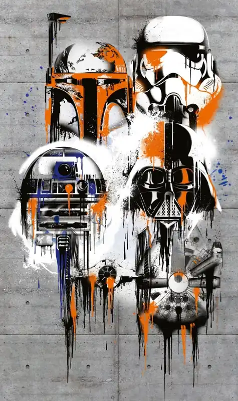 Betrouwbaar Komar Into Adventure Fotobehang Star Wars - Celebrate the Galaxy - vd-022