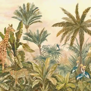 Shop Nu Komar Into Adventure Fotobehang Tropical Vintage Garden - IAX8-0005