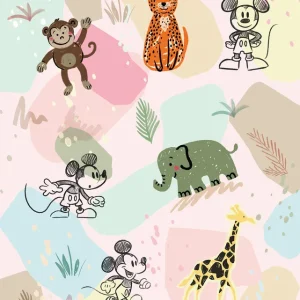 Komar Into Wonderland Fotobehang Disney - Mickey Mouse - Mickey Safari - IADX4-098 Beste Prijs
