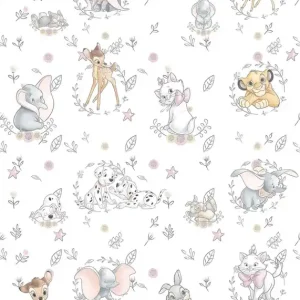 Premium Komar Into Wonderland Fotobehang Disney - Best of Friends - DX4-002