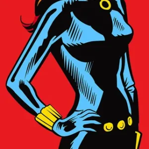 Laatste Kans Komar Into Wonderland Fotobehang Marvel PowerUp Widow - DX2-150