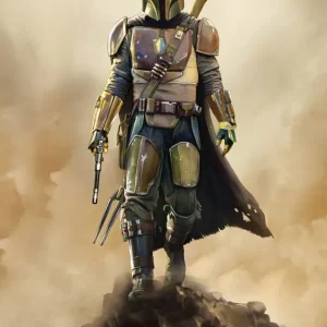 Komar Into Wonderland Fotobehang The Mandalorian The Hunter - DX4-086 Hete Deal