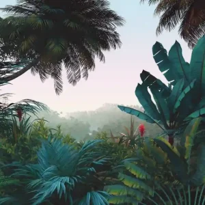 Beste Prijs Komar Le Jardin Fotobehang Jungle Morning - LJX8-060