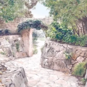 Komar Le Jardin Fotobehang Passage - LJX7-051 Koop Vandaag