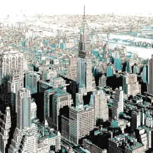 Noordwand Komar Munich Design Fotobehang Gotham - V8-771 Nieuw