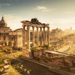 Premium Komar Stefan Hefele; Komar Wanderlust Fotobehang Forum Romanum - SHX10-047