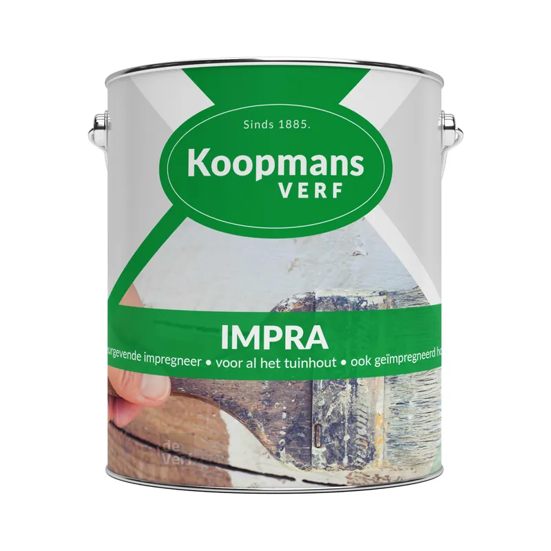 Koopmans Impra 2,5 liter - Zwart Fabrieksprijs