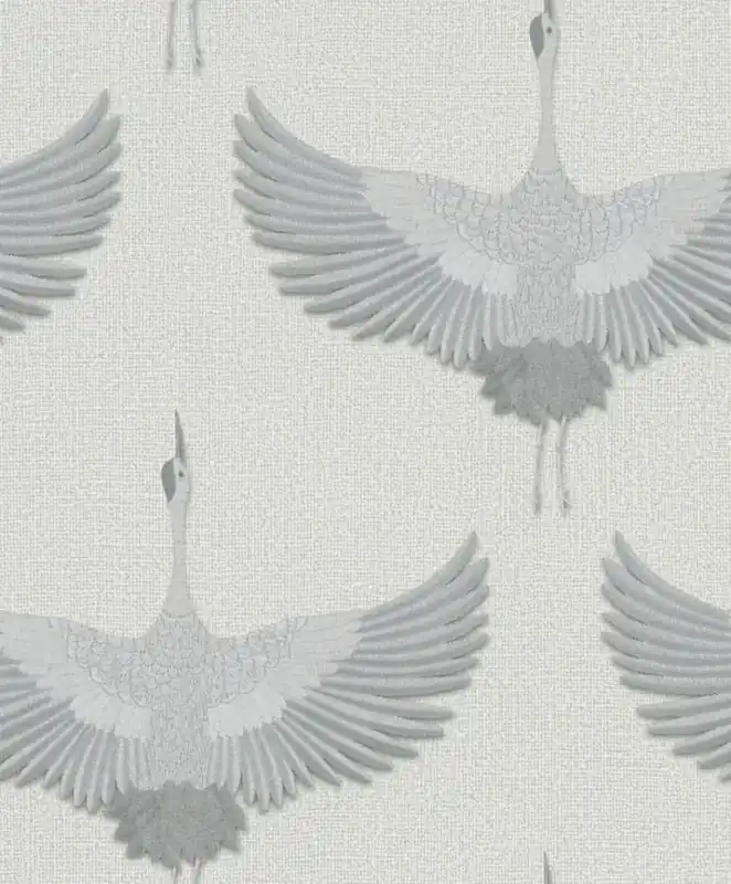 Marburg Kumano; The New Design Book Behang met kraanvogels - 34530 Uitverkoop