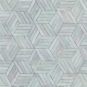 Novamur Leyla Behang met hexagon patroon - 89003 Aanbieding