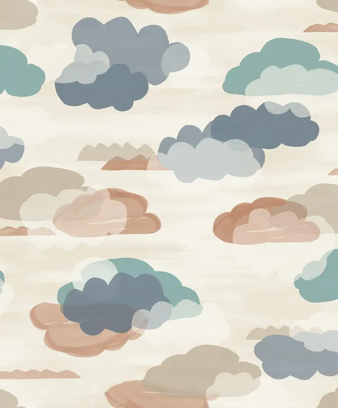 Grandeco Little Dreamers - LD2015 - Figari blauw Koop Online