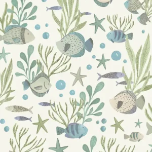 Tijdelijk Beschikbaar Grandeco Little Dreamers - LD3309 - Nemo azuur