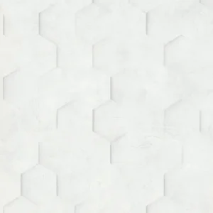 Beste Prijs Marburg Loft Behang met 3D hexagon print - 34157