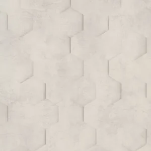 Koopje Marburg Loft Behang met 3D hexagon print - 34158