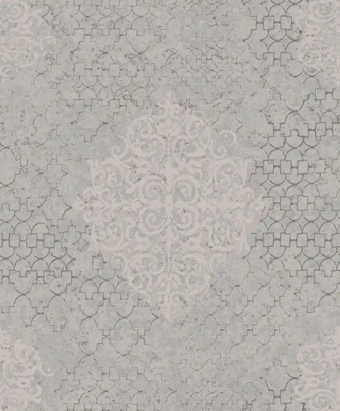 Alleen Vandaag Galerie Lustre Behang met grote metallic ornamenten - CM2483