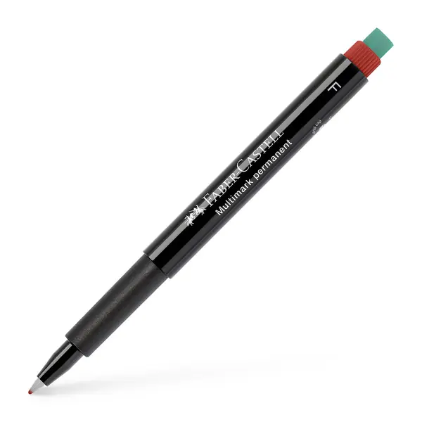 Lage Kosten Faber Castell Marker Multimark permanent - F rood