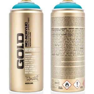 Lage Kosten Montana Gold 400ML P2000 100% Cyan