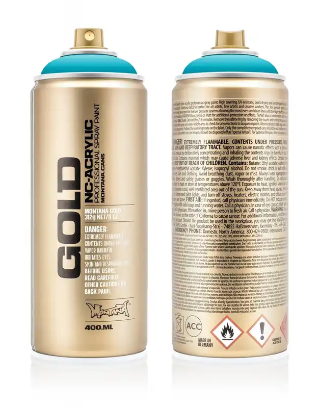 Lage Kosten Montana Gold 400ML P2000 100% Cyan