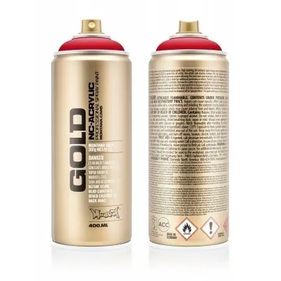 Montana Gold 400ML S3000 Shock Red Snelle Levering