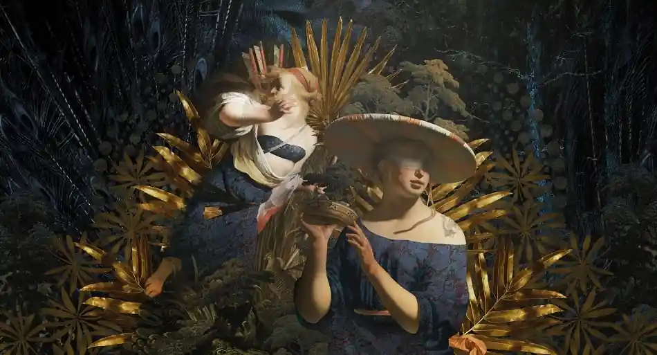 Muance Muance Fotobehang Ven vidi amavi - MU12095 Voordeelprijs