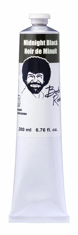 Finale Uitverkoop Bob Ross Olieverf Landscape - 200ml - Midnight Black