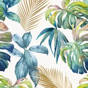 Direct Beschikbaar Grandeco Orom 2 - A54501 - Wild Palms 159x280cm