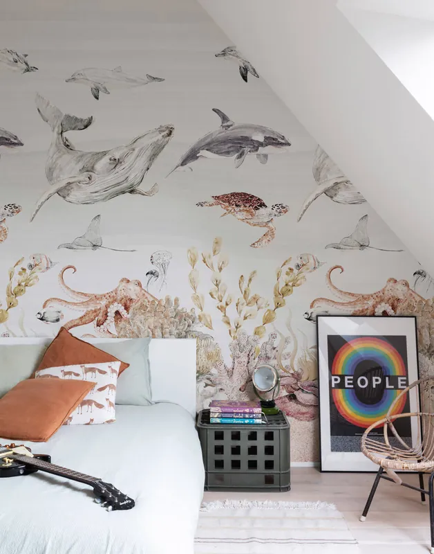 Grandeco Orom 2 - A71601 - Sea Life 159x280cm Koop Vandaag
