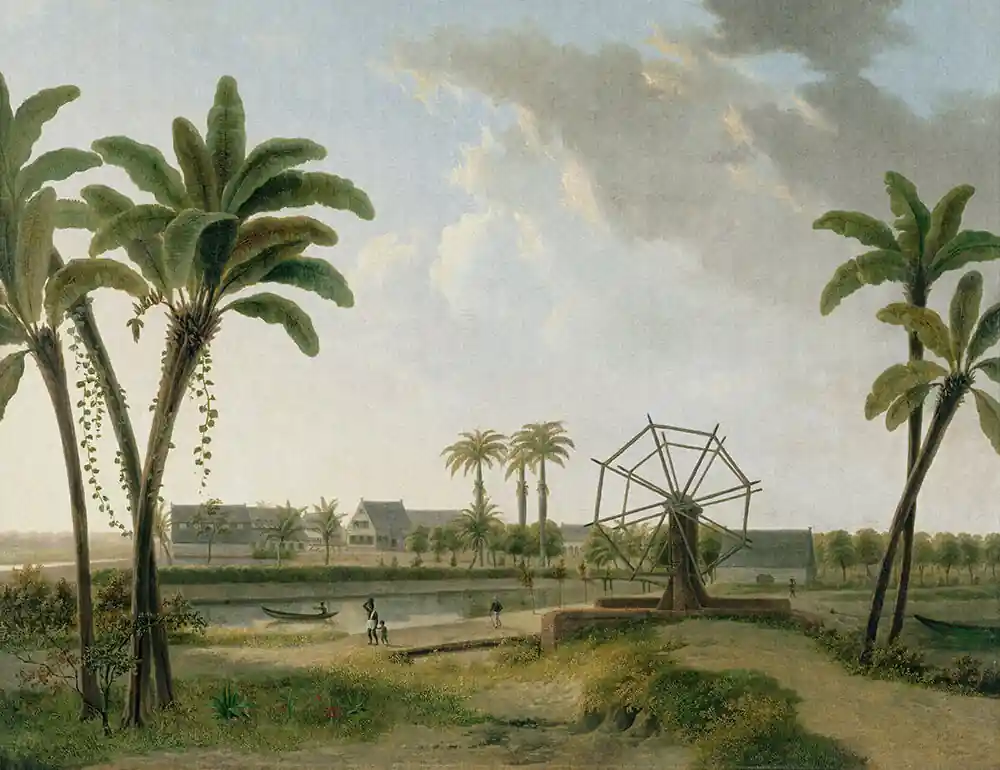Beperkt Aanbod Dutch Painted Memories 1 - 8001 - Coffee Plantation