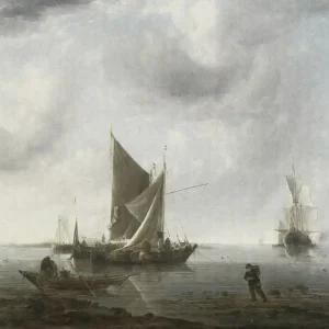 Direct Beschikbaar Dutch Painted Memories 1 - 8002 - Anchored Ships