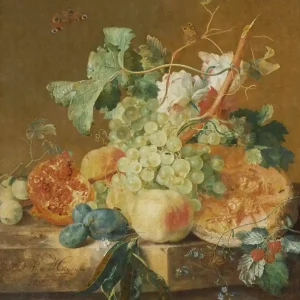 Beperkt Aanbod Dutch Painted Memories 1 - 8008 - Still life with Fruits