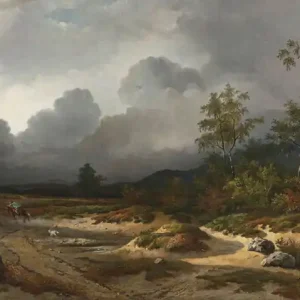 Beperkte Voorraad Dutch Painted Memories 1 - 8032 - Approaching Thunderstorm