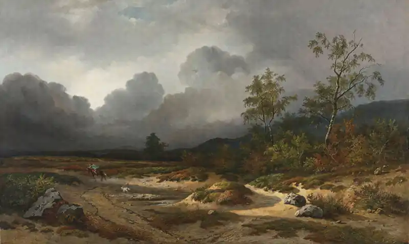 Beperkte Voorraad Dutch Painted Memories 1 - 8032 - Approaching Thunderstorm