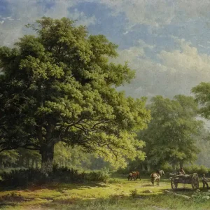 Dutch Painted Memories 2 - 8041 - Working in the Woods Beperkt Aanbod