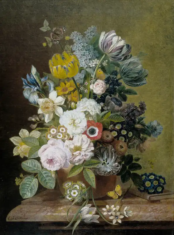 Dutch Painted Memories 2 - 8045 - Still life with Flowers IV Snelle Levering