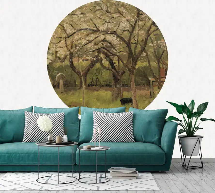 Speciale Aanbieding Dutch Painted Memories 2 - 8056C - Circle Flowering Orchard