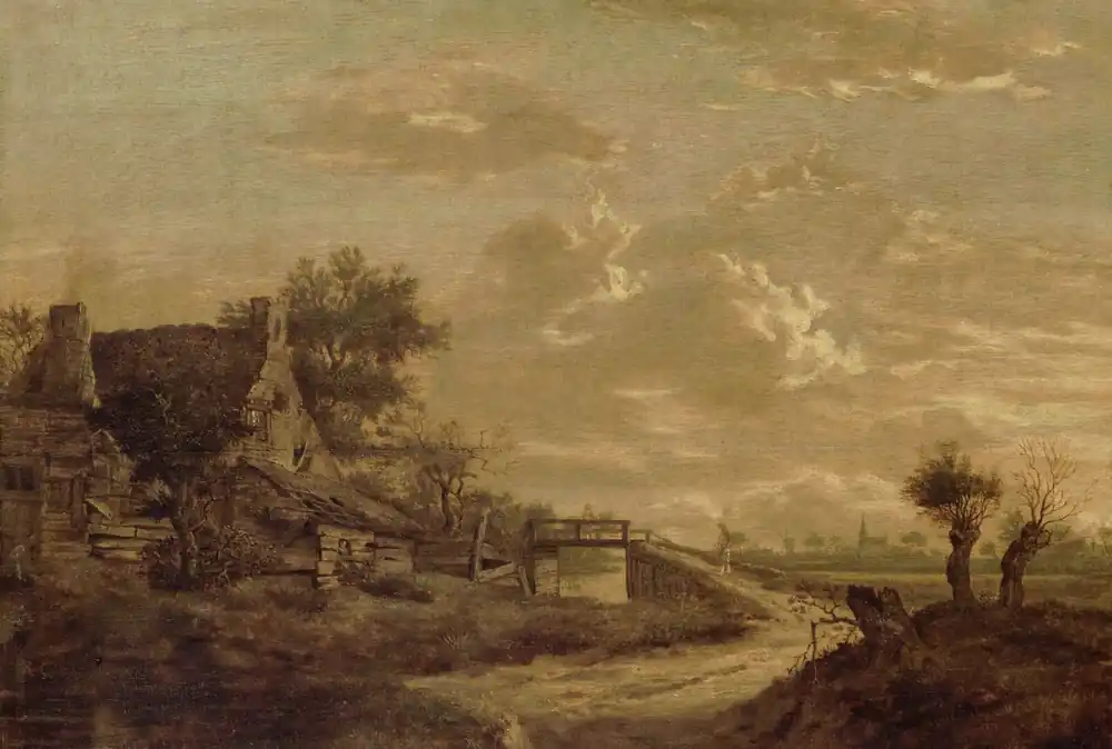Betrouwbaar Dutch Painted Memories 2 - 8059 - Landscape at Sunset