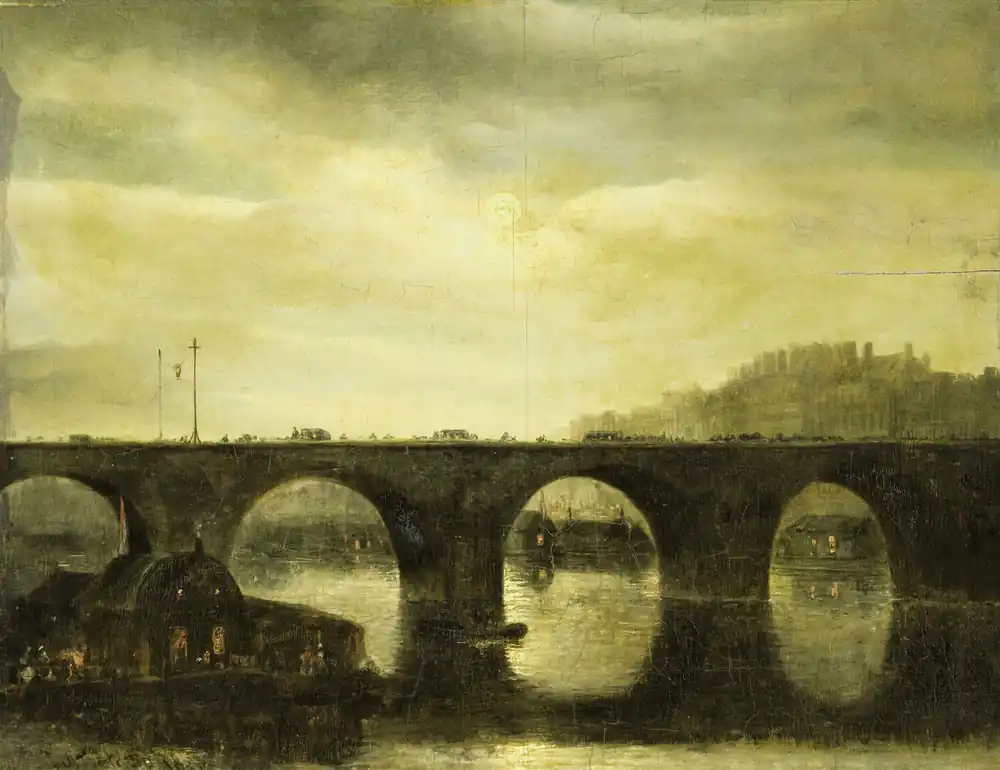 Dutch Painted Memories 2 - 8060 - Bridge over the Seine Betaalbaar